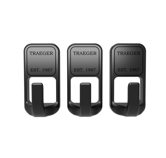 Traeger- Magnetic Wooden Hooks 3 Piece