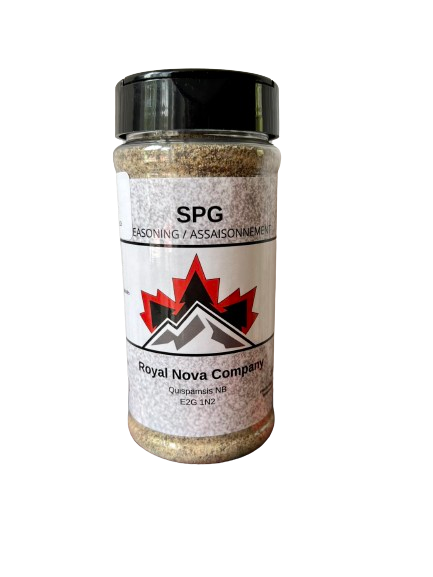 Royal Nova Company- SPG Salt, Pepper, Garlic Rub