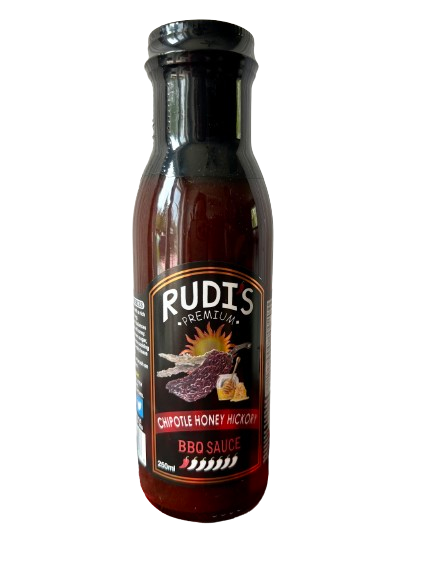 Rudi's Hot Sauce- Chipotle Honey Hickory BBQ Sauce