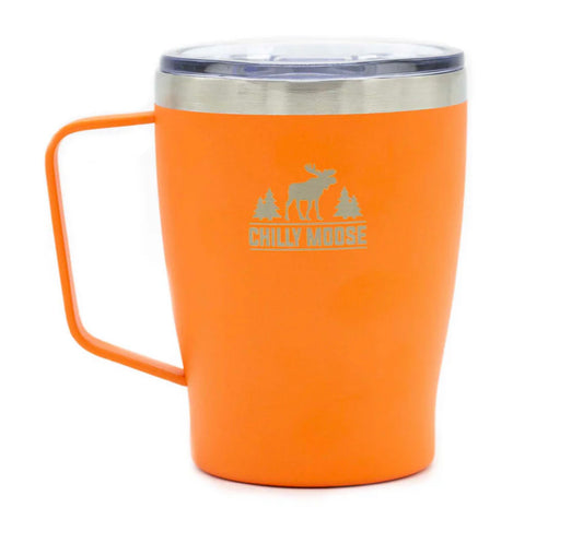 Chilly Moose- 17oz Canisbay Mug (Blaze Orange)