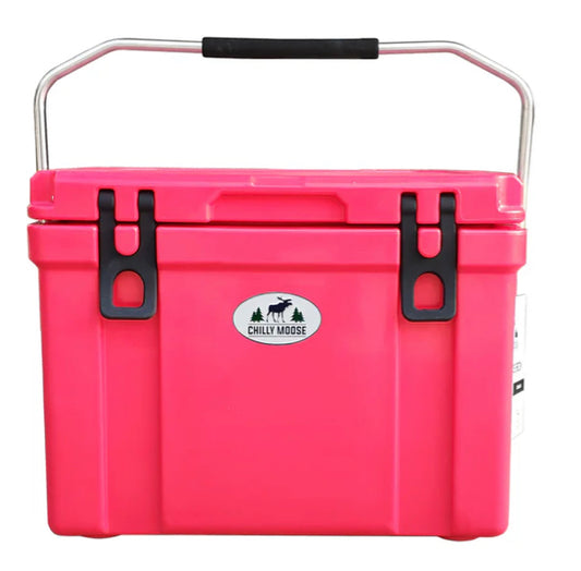 Chilly Moose- 25L Chilly Ice Box Cooler (Canoe Red)