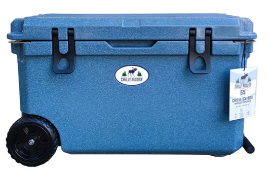Chilly Moose- 55L Wheeled Explorer Ice Box Cooler (Great Lakes)