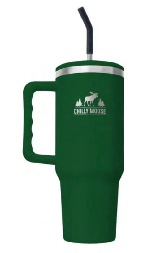 Chilly Moose- 40oz Summerhill Tumbler (Georgian Forest)