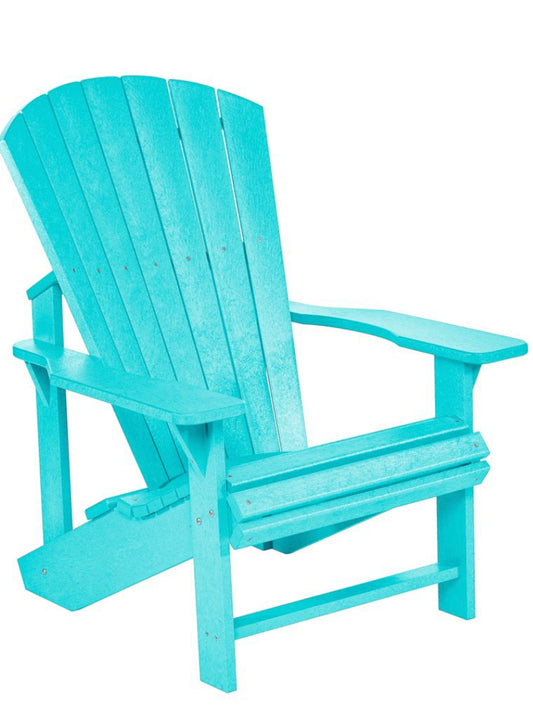C.R. Plastic- Classic Adirondack Chair (Turquoise)
