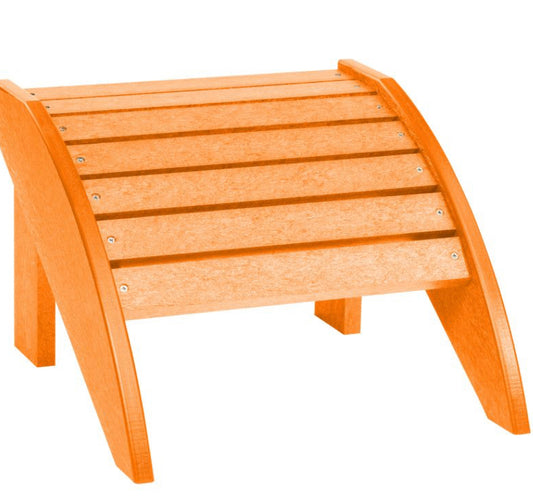 C.R. Plastic- Footstool (Orange)