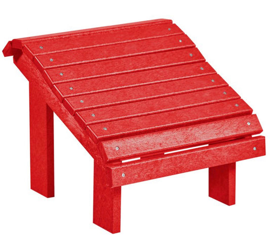C.R. Plastic- Premium Footstool (Red)