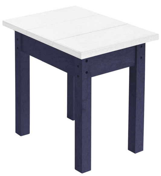 C.R. Plastic- Small Table (Navy/White)