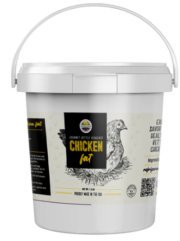 Cornhuskers Kitchen- Gourmet Kettle Rendered Chicken Fat (1.5 lb)