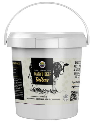 Cornhusker Kitchen- Premium Rendered Wagyu Beef Tallow Tub (1.5 lb)