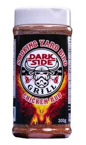 Dark Side of the Grill- Smoking Yard Bird (Chicken Rub)