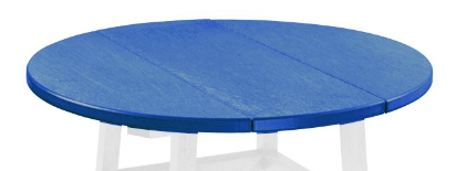 C.R Plastic- 32" Round Table Top-Blue (Legs not included)