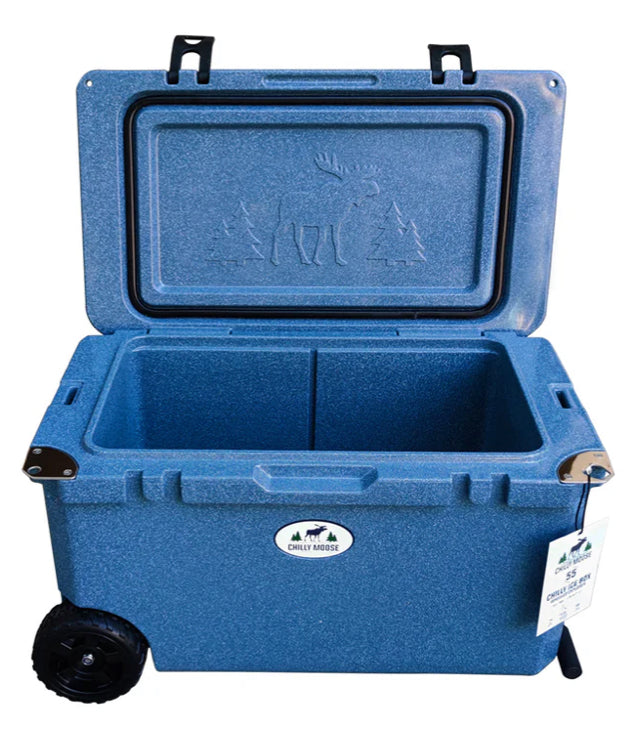Chilly Moose- 55L Wheeled Explorer Ice Box Cooler (Great Lakes)