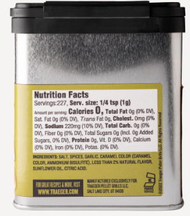 Traeger- Blackened Saskatchewan Rub